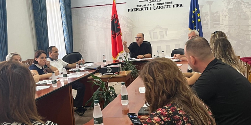 Takim i Tryezës Teknike Rajonale të  Luftës  kundër Trafikimit të  Personave, të  qarkut  Fier