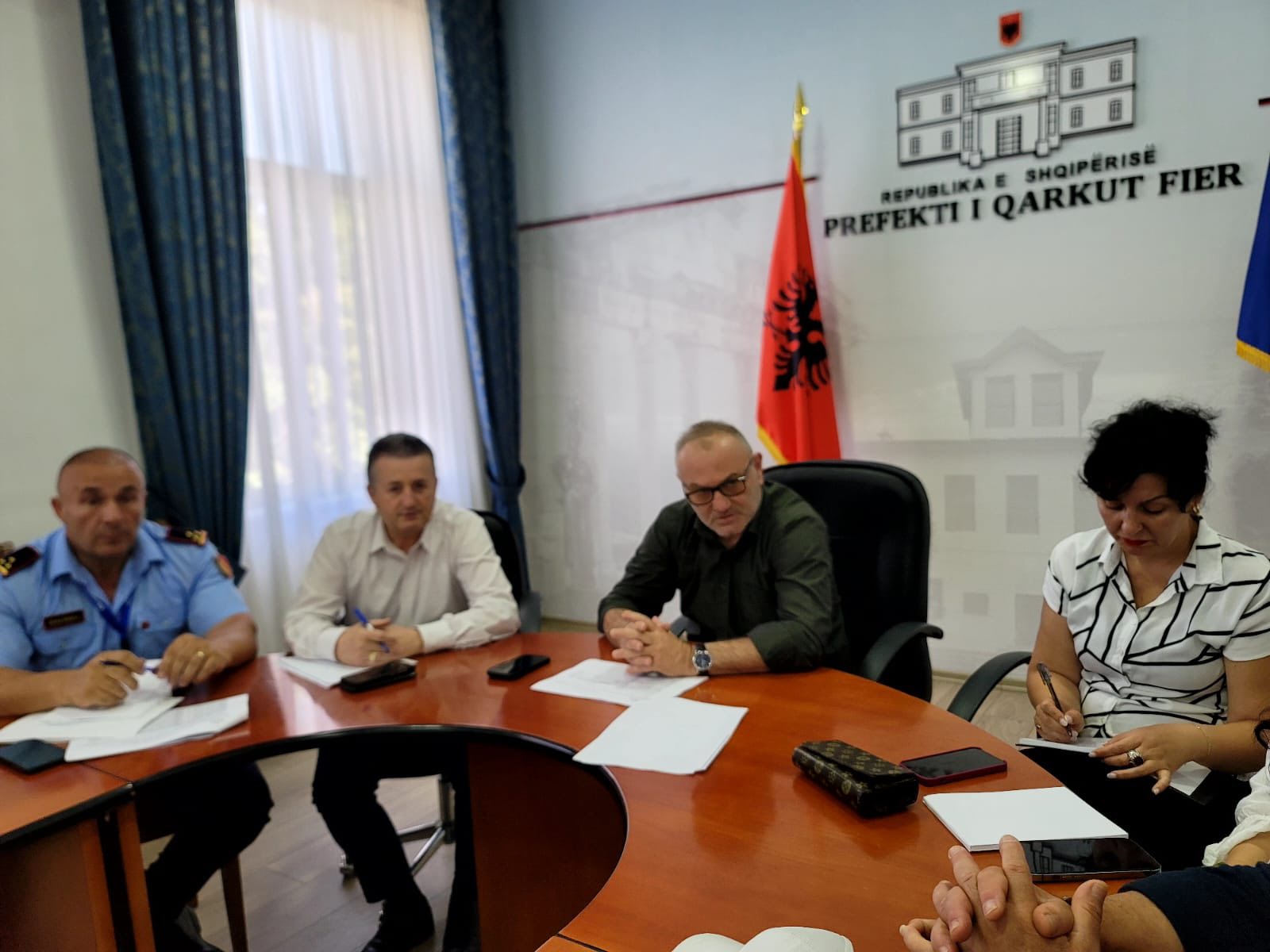 Organizohet takimi Komisionit të Mbrojtjes Civile të Qarkut Fier.