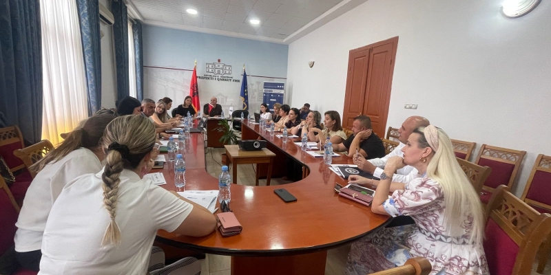 Takim i Tryezës Teknike Antitrafikim, të Qarkut Fier .